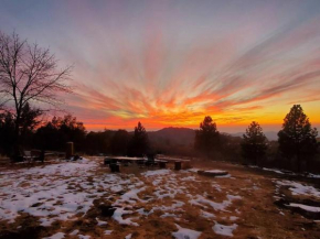 Sunset & City lights - Kings Canyon & Sequoia